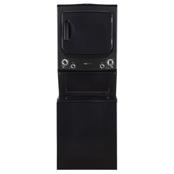 GE 27 inch Width Washer & Dryer Set, Contains Agitator Washer: 11 Wash Cycles, 800 RPM Spin Speed, 4.4 cu. ft. Capacity Dryer: 5.9 cu. ft. Capacity - GUD37ESMMDG / GUD37EEMNDG