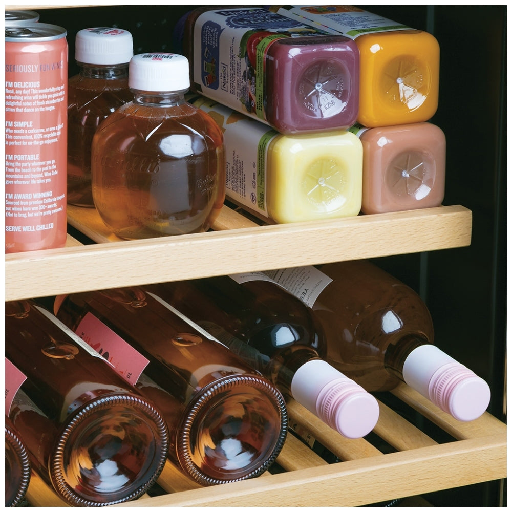 GE GVS04BQNSS Compact Beverage Center, 19 inch Width, 4.1 cu. ft. Capacity, Stainless Steel colour