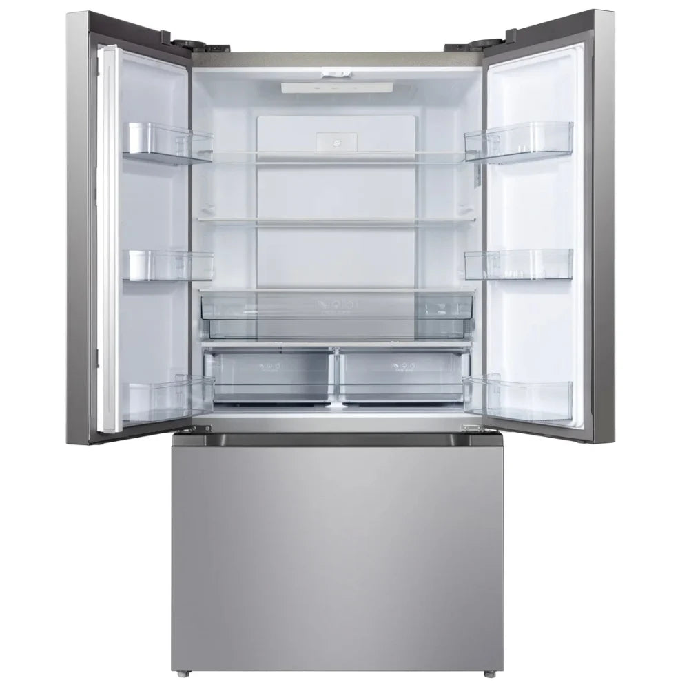 36" Hamilton Beach Stainless Steel French Door Refrigerator 20.8 cu. ft (HBF2067)