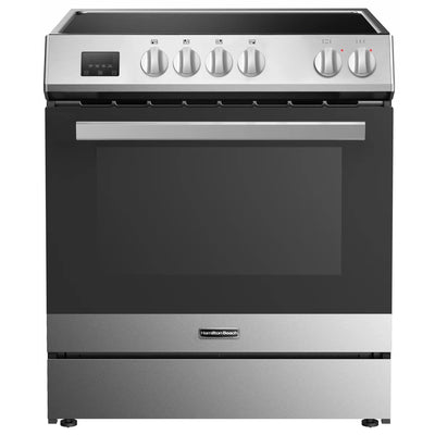 30 in. 4-Elements Slide-In Induction Range in Stainless Steel with Dual Elements HBRI330