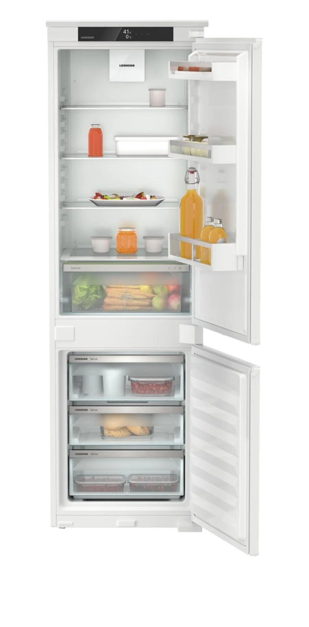 21" Integrable fridge-freezer with EasyFresh and NoFrost [8.9 cubic ft] (ICS5100)