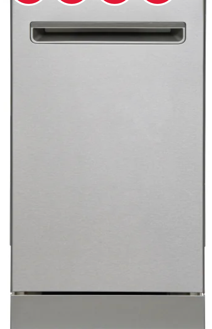Danby 18 in. European made Stainless Steel Top Control Dishwasher