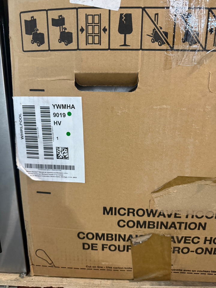 whirlpool 1.9 cu. ft. Smart Over-the-Range Microwave with Scan-to-Cook technology(YWMHA9019HV)
