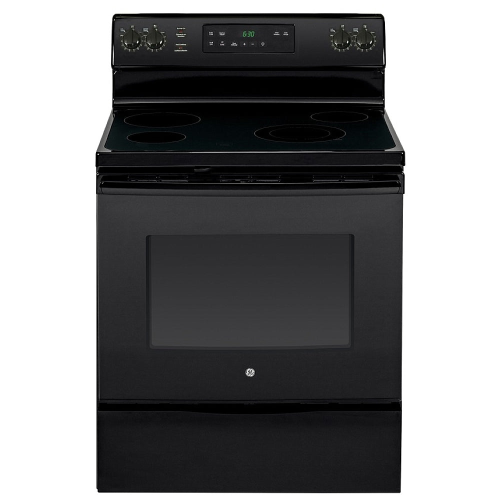 GE - 5 cu. ft Electric Range in Black - JCB635DKBB