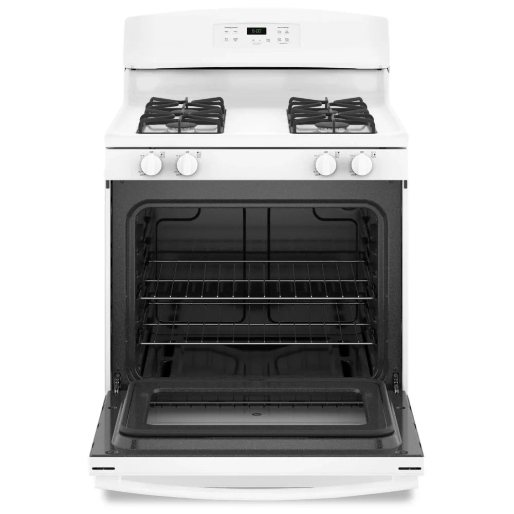 GE  Range, 30" Exterior Width, Gas Range, Self Clean, Gas Burners - JCGBS60DEK5WW /JCGBS60DEKWW