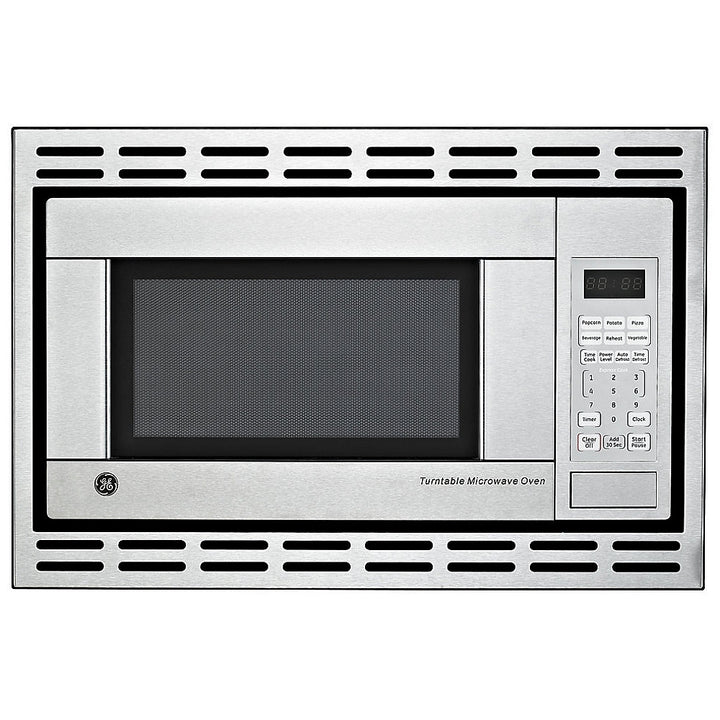 GE JE1140STC Built In Microwave, 20 inch Exterior Width, 1.1 cu. ft. Capacity, 1,100 W Watts, Stainless Steel colour