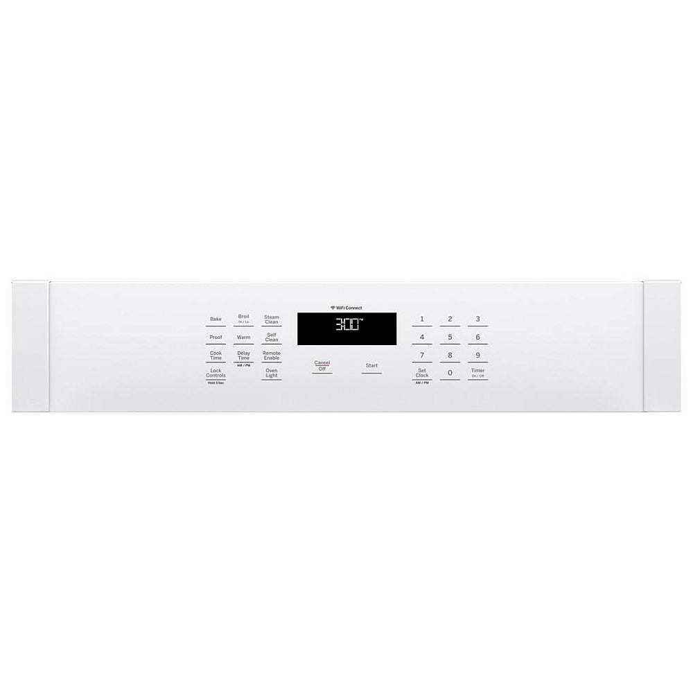 GE JKS3000DNWW Single Wall Oven, 27 inch Exterior Width, Self Clean, 4.3 cu. ft. Capacity, Wifi Enabled, White colour