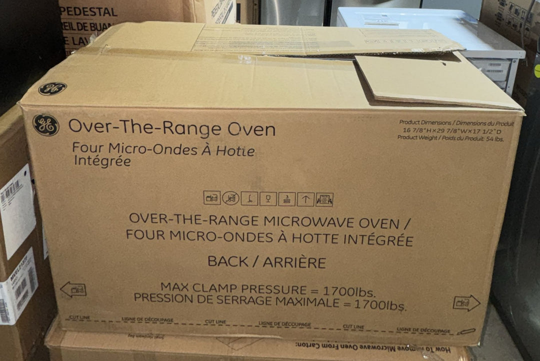 GE Over-The-Range Microwave - 1.6 Cu. Ft. – White JVM2160DMWW