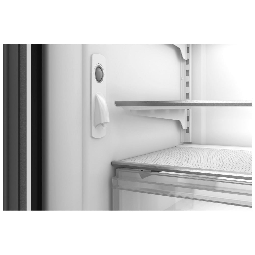 KitchenAid 36" 20 Cu. Ft. French Door Refrigerator w/ Water Dispenser (KRFC136SPS) - PrintShield Stainless