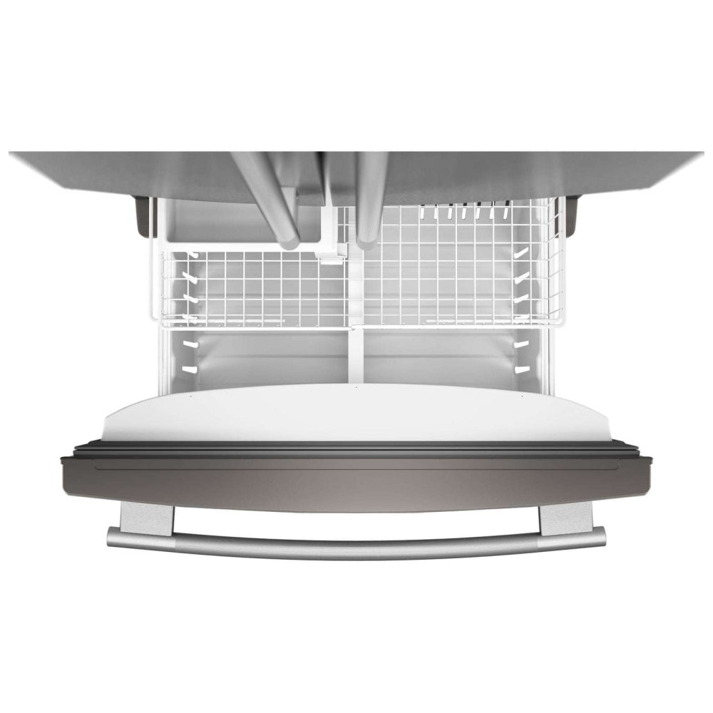 KitchenAid 36" 20 Cu. Ft. French Door Refrigerator w/ Water Dispenser (KRFC136SPS) - PrintShield Stainless