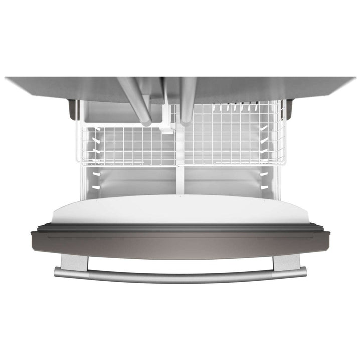 KitchenAid 36" 20 Cu. Ft. French Door Refrigerator w/ Water Dispenser (KRFC136SPS) - PrintShield Stainless