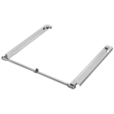 LG KSTK4 Stacking Kit, Chrome colour for 27 Inch Front Load Washer and Dryers for DLE3470W, DLEX3850V, WM3470CW
