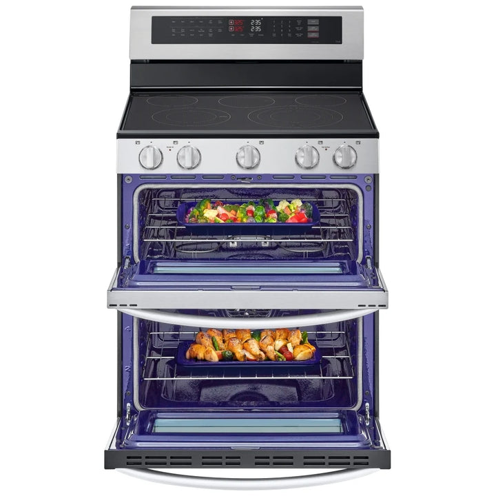 LG LDEL7324SE Electric Range, 7.3 cu. ft. Capacity, 30 inch Exterior Width, True Convection, 5 Burners