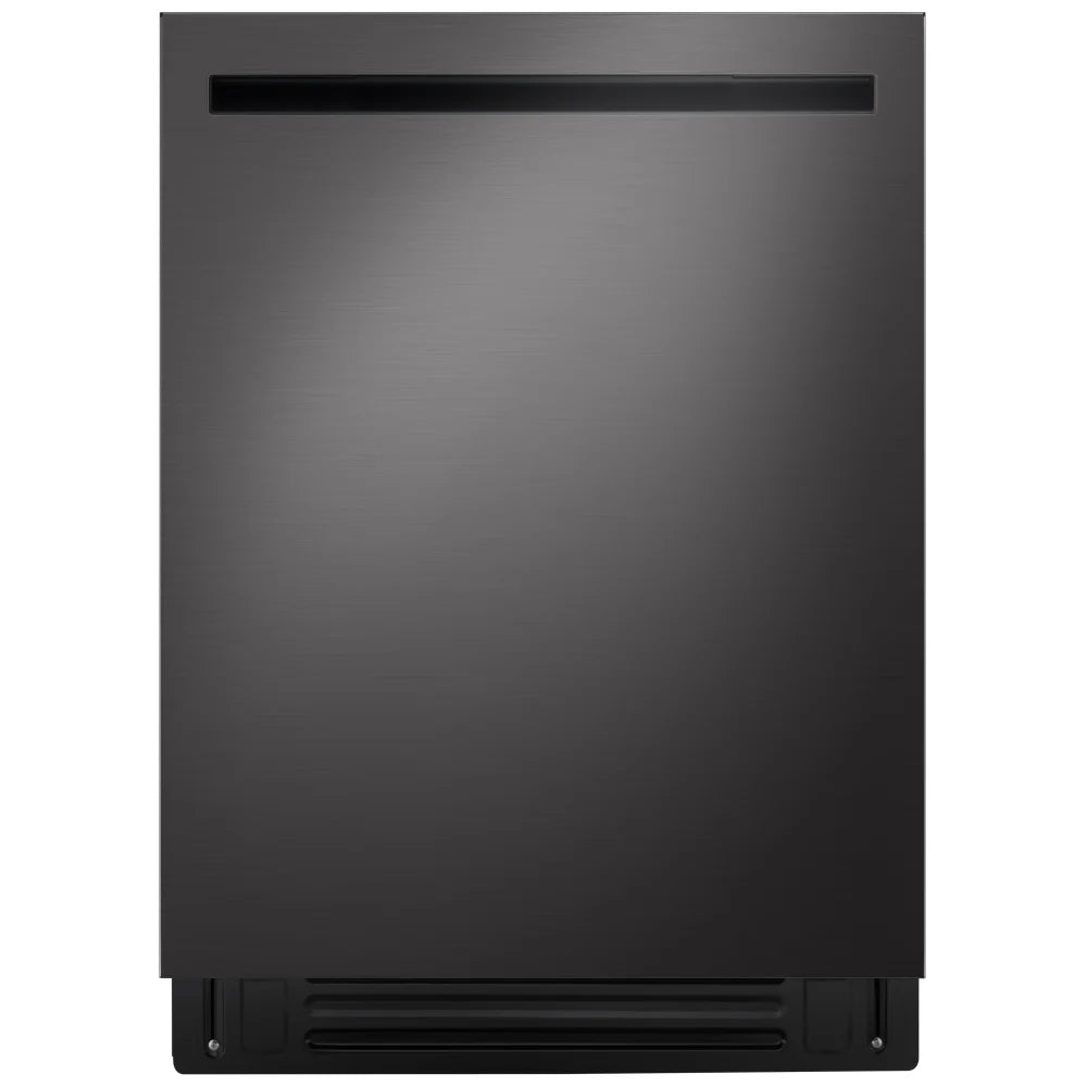 LG LDNPM654D Dishwasher, 24 inch Exterior Width, 44 dB Decibel Level, Fully Integrated, Stainless Interior, 5 Wash Cycles, 16 Capacity (Place Settings), 3 Loading Racks, Wifi Enabled, Black Stainless Steel colour