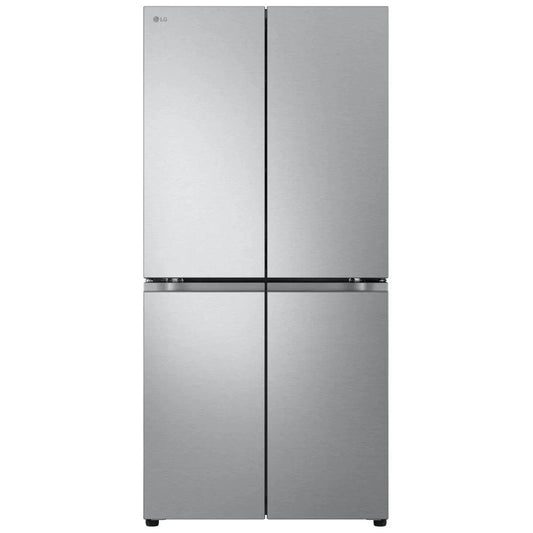 LG LF19C8200S Counter Depth French Door Refrigerator, 33 inch Width, ENERGY STAR Certified, 19 cu. ft. Capacity, Counter Depth, Ice Dispenser (Freezer Located), Stainless Steel color, Multi-Air Flow™, Smart Diagnosis™, ThinQ® Technology