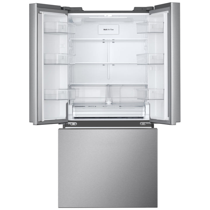 LG LF25S6200S Bottom Freezer French Door Refrigerator, 33 inch Width, 25.1 cu. ft. Capacity, Ice Dispenser (Freezer Located), ENERGY STAR Certified, Stainless Steel colour, SmartDiagnosis™, ThinQ® Technology