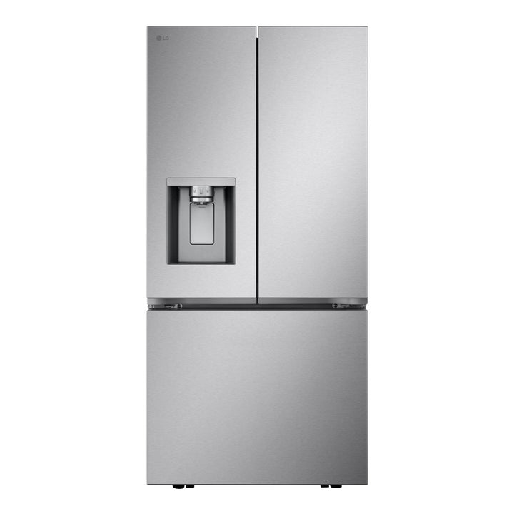 LG LF25S6330S French Door Refrigerator, 33 inch Width, ENERGY STAR Certified, 25 cu. ft. Capacity, Stainless Steel color. Open box