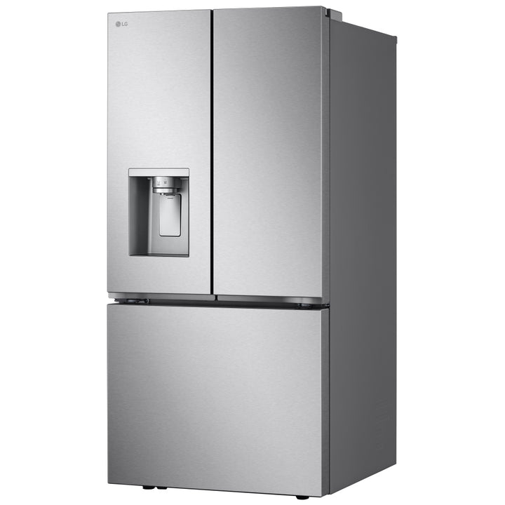 LG LF25S6330S French Door Refrigerator, 33 inch Width, ENERGY STAR Certified, 25 cu. ft. Capacity, Stainless Steel color. Open box
