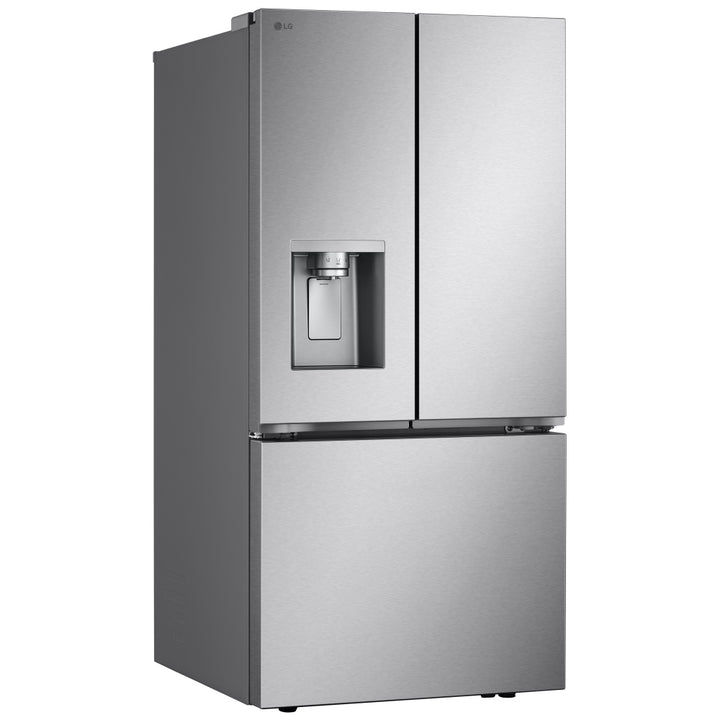 LG LF25S6330S French Door Refrigerator, 33 inch Width, ENERGY STAR Certified, 25 cu. ft. Capacity, Stainless Steel color. Open box