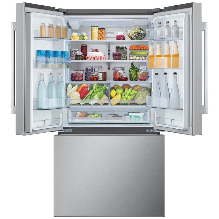 LG LF32BSH42S French Door Refrigerator, 36 inch Width, 32 cu. ft. Capacity, Water Dispenser (Interior), Ice Dispenser (Thru Door), ENERGY STAR Certified, Stainless Steel colour, DoorCooling+, IcePlus
