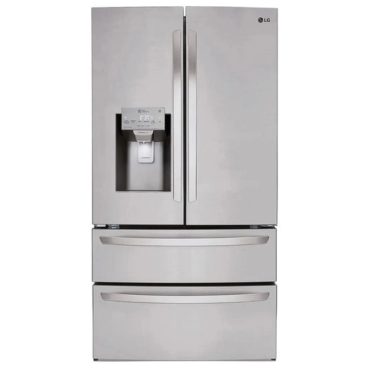 LG LMXS28626S French Door Refrigerator, 36 inch Width, ENERGY STAR Certified, 28.0 cu. ft. Capacity, Stainless Steel color