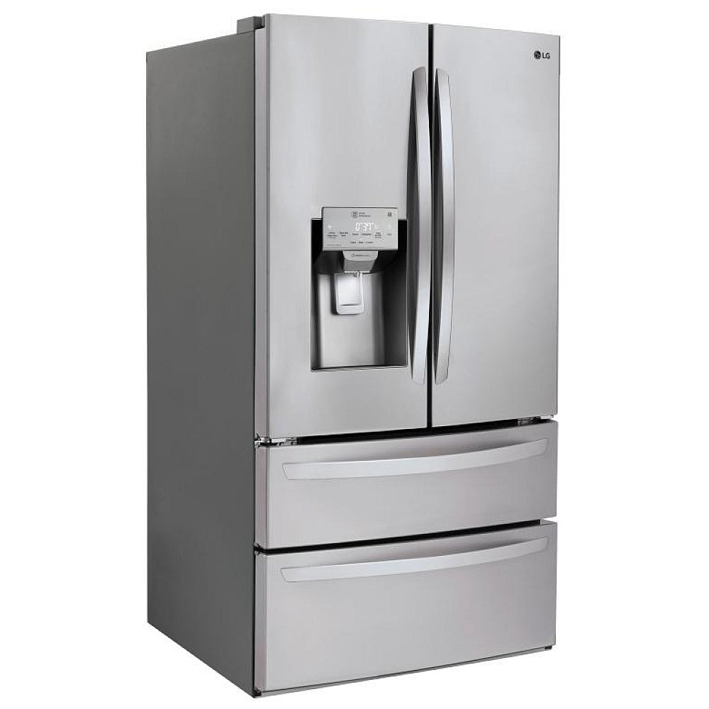 LG LMXS28626S French Door Refrigerator, 36 inch Width, ENERGY STAR Certified, 28.0 cu. ft. Capacity, Stainless Steel color