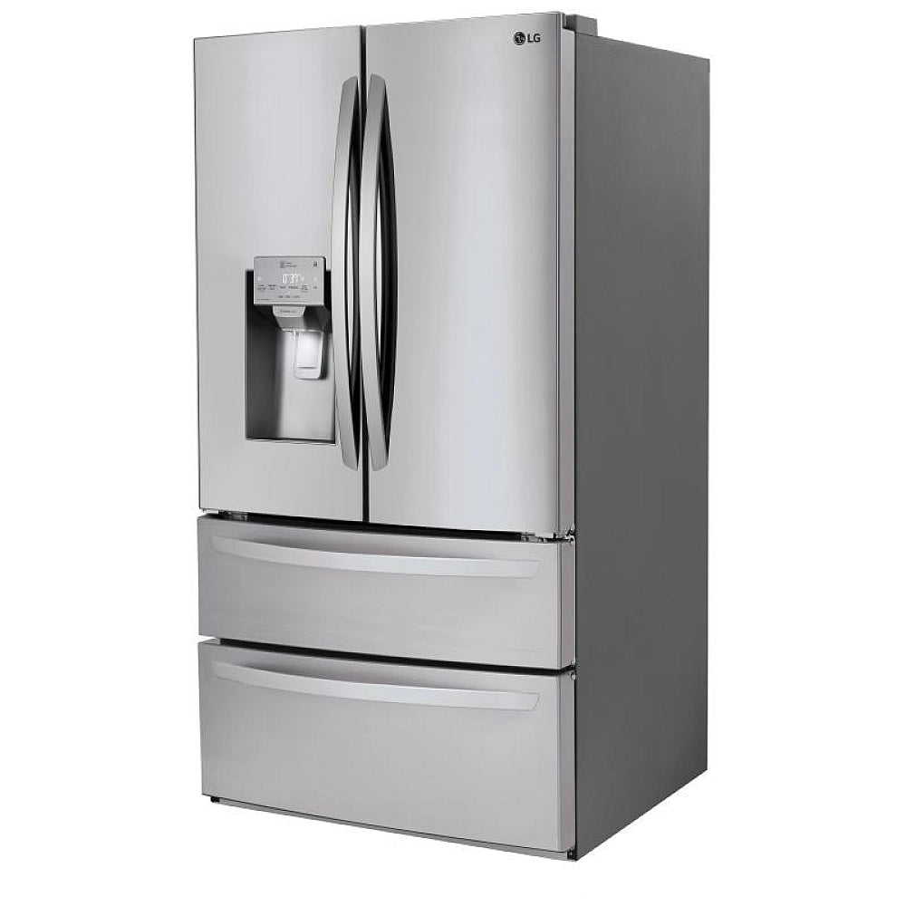 LG LMXS28626S French Door Refrigerator, 36 inch Width, ENERGY STAR Certified, 28.0 cu. ft. Capacity, Stainless Steel color