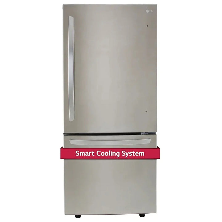 LG LRDNS2200S Bottom Mount Refrigerator, 30" Width, ENERGY STAR Certified, 22 cu.ft cu. ft., Stainless Steel colour with reversible door, Door Cooling+