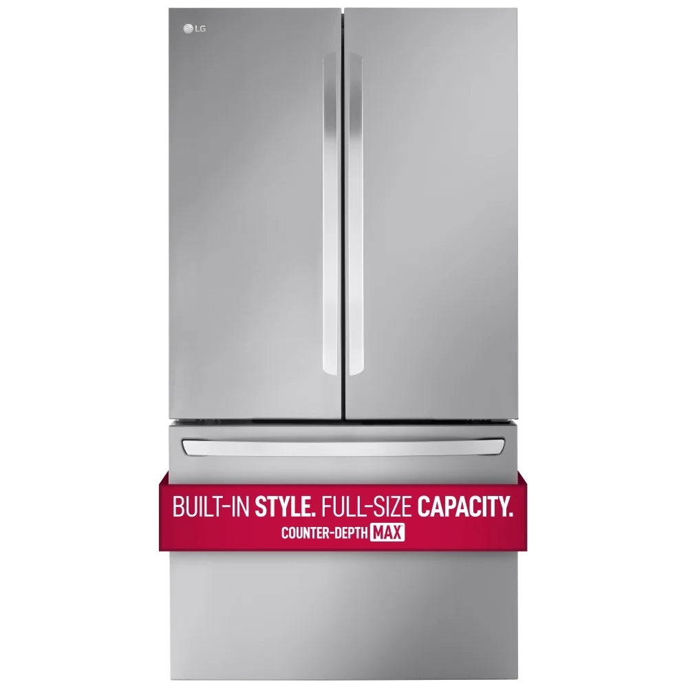 LG (LRFLC2706S) French Door Refrigerator, 36" Width, 27 cu. ft. Capacity, Stainless Steel
