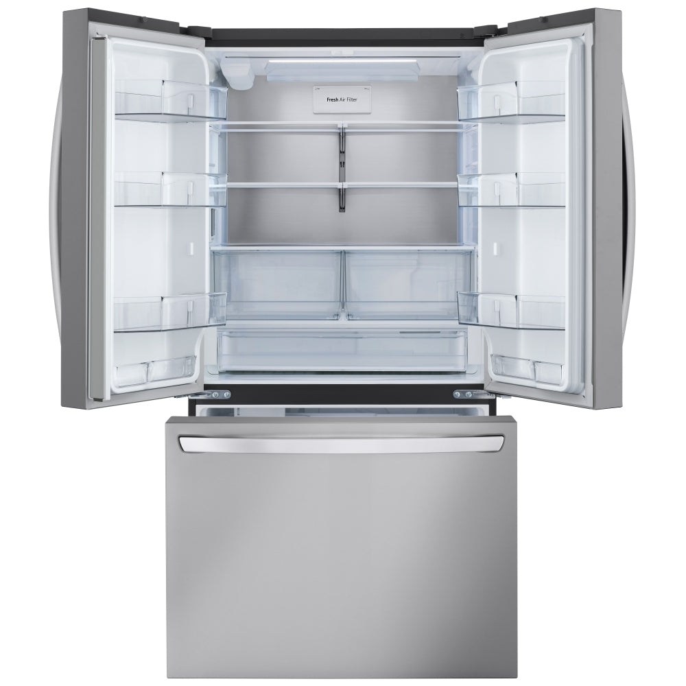 LG 36 in. 31.7 cu. ft. 3-Door French Door, Standard-Depth MAX Refrigerator LF32S6000S