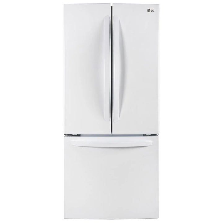 LG LRFNS2200W French Door Refrigerator, 30 inch Width, 21.8 cu. ft. Capacity, Optional Ice Maker (Special Order), ENERGY STAR