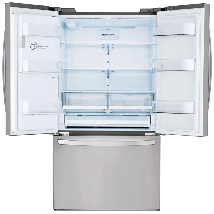 LG LRFS28XBS French Door Refrigerator, 36" Width, ENERGY STAR Certified, 27.7 cu. ft. Capacity, Stainless Steel colour Air Filter