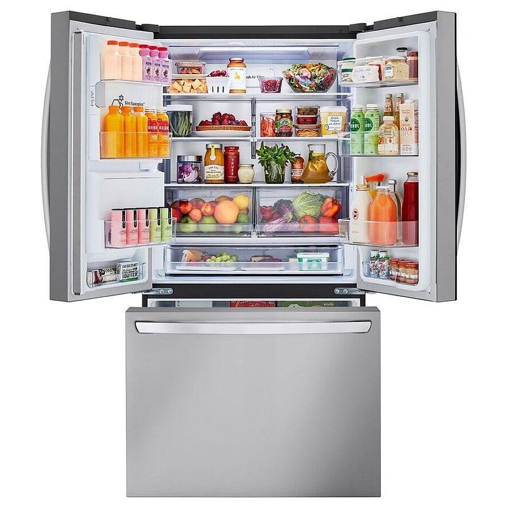 LG LRFXS3106S Bottom Freezer French Door Refrigerator, 36 inch Width, 31 cu. ft, Standard-Depth MAX™, Dual Ice Maker