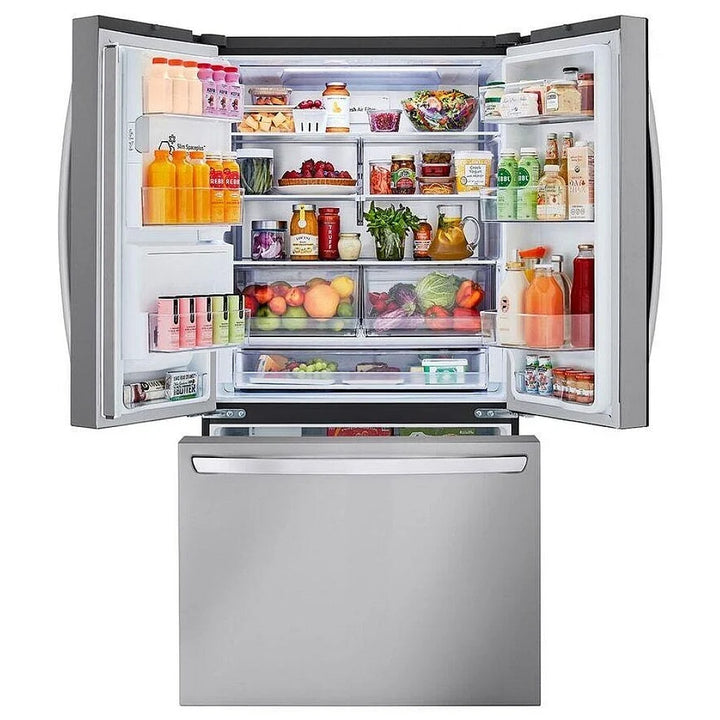 LG LRFXS3106S Bottom Freezer French Door Refrigerator, 36 inch Width, 31 cu. ft, Standard-Depth MAX™, Dual Ice Maker