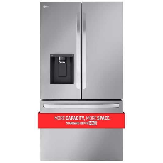 LG LRFXS3106S Bottom Freezer French Door Refrigerator, 36 inch Width, 31 cu. ft, Standard-Depth MAX™, Dual Ice Maker