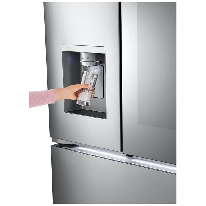LG LRYKC2606S French Door Refrigerator, 36 inch Width, 25.5 cu. ft. Capacity, Counter Depth, Water Dispenser (Exterior), Ice Dispenser (Thru Door), ENERGY STAR Certified, Stainless Steel colour, 3-Tier Organization™, Cool Guard™, Counter-Depth MAX