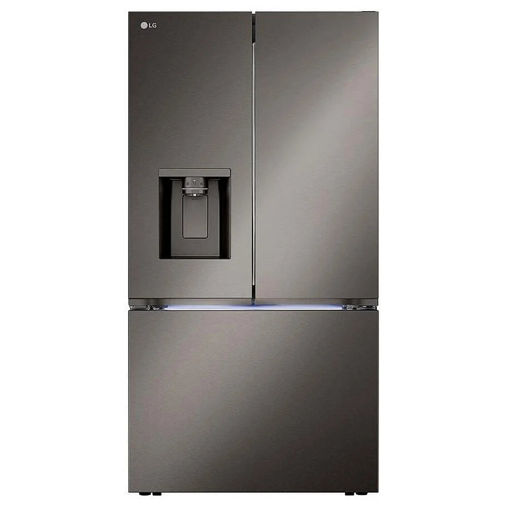 LG LRYXC2606D, 36 inch Width, 25.5 cu. ft. Counter Depth, Water Dispenser (Exterior), Ice Dispenser (Thru Door), ENERGY STAR Certified, Black Stainless Steel colour, 3-Tier Organization™, Cool Guard™, Counter-Depth MAX