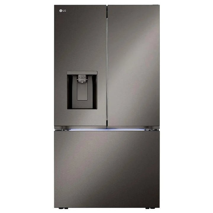 LG LRYXC2606D, 36 inch Width, 25.5 cu. ft. Counter Depth, Water Dispenser (Exterior), Ice Dispenser (Thru Door), ENERGY STAR Certified, Black Stainless Steel colour, 3-Tier Organization™, Cool Guard™, Counter-Depth MAX
