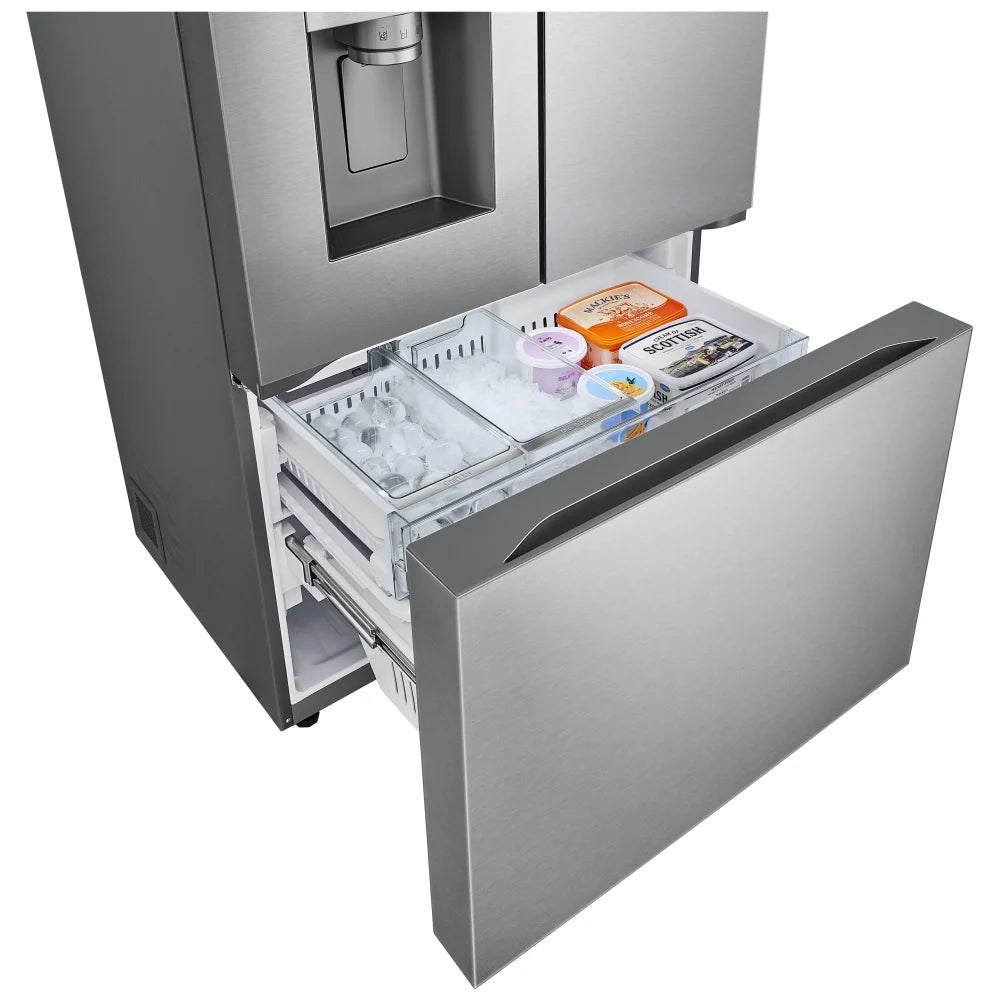 LG LRYXC2606S Counter Depth French Door Refrigerator, 36 inch Width, 26 cu. ft. Capacity, Counter Depth, Water Dispenser (Exterior), Ice Dispenser (Thru Door), ENERGY STAR Certified, Stainless Steel colour
