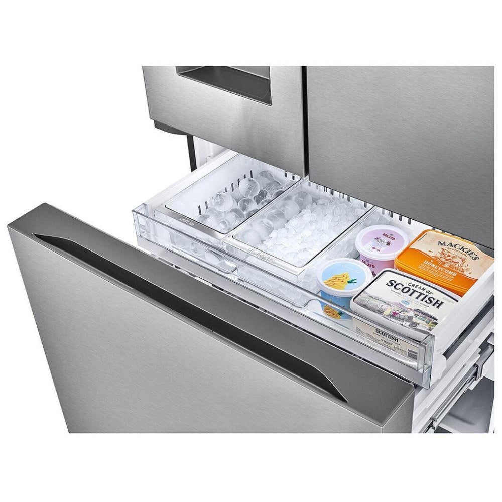 LG LRYXS3106S French Door Refrigerator, 36 inch Width, 30.7 cu. ft. Capacity, Ice Dispenser (Thru Door), ENERGY STAR Certified, Stainless Steel colour, 3-Tier Organization™, Craft Ice™, Door Cooling+, Ice Plus™, Multi-Air Flow™, ThinQ Technology