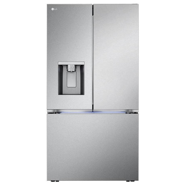 LG LRYXS3106S French Door Refrigerator, 36 inch Width, 30.7 cu. ft. Capacity, Ice Dispenser (Thru Door), ENERGY STAR Certified, Stainless Steel colour, 3-Tier Organization™, Craft Ice™, Door Cooling+, Ice Plus™, Multi-Air Flow™, ThinQ Technology