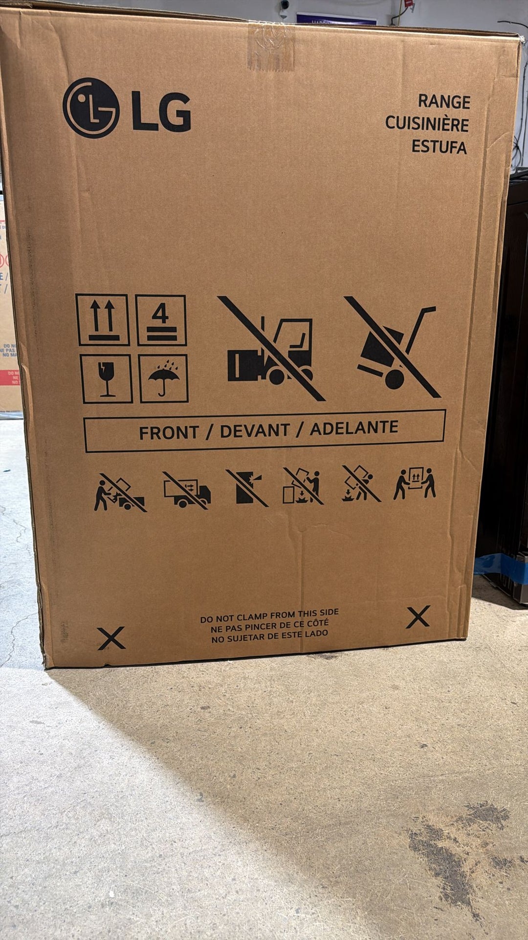 LG LSGL6335X Gas Range, 6.3 cu. ft. Capacity, 30 inch Exterior Width, Self Clean, Convection, 5 Burners, Storage Drawer, Air Fry, 20,000 BTU Highest Burner, Stainless Steel colour, EasyClean®, InstaView® Window, Probake Convection®, ThinQ Technology