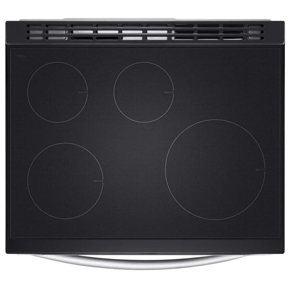 LG LSIL6332FE Induction Range, 6.3 cu. ft. Capacity, 30 inch Exterior Width, Convection, 4 Burners, Storage Drawer, Air Fry, Self Clean, Stainless Steel color, Easy Clean, Print Proof