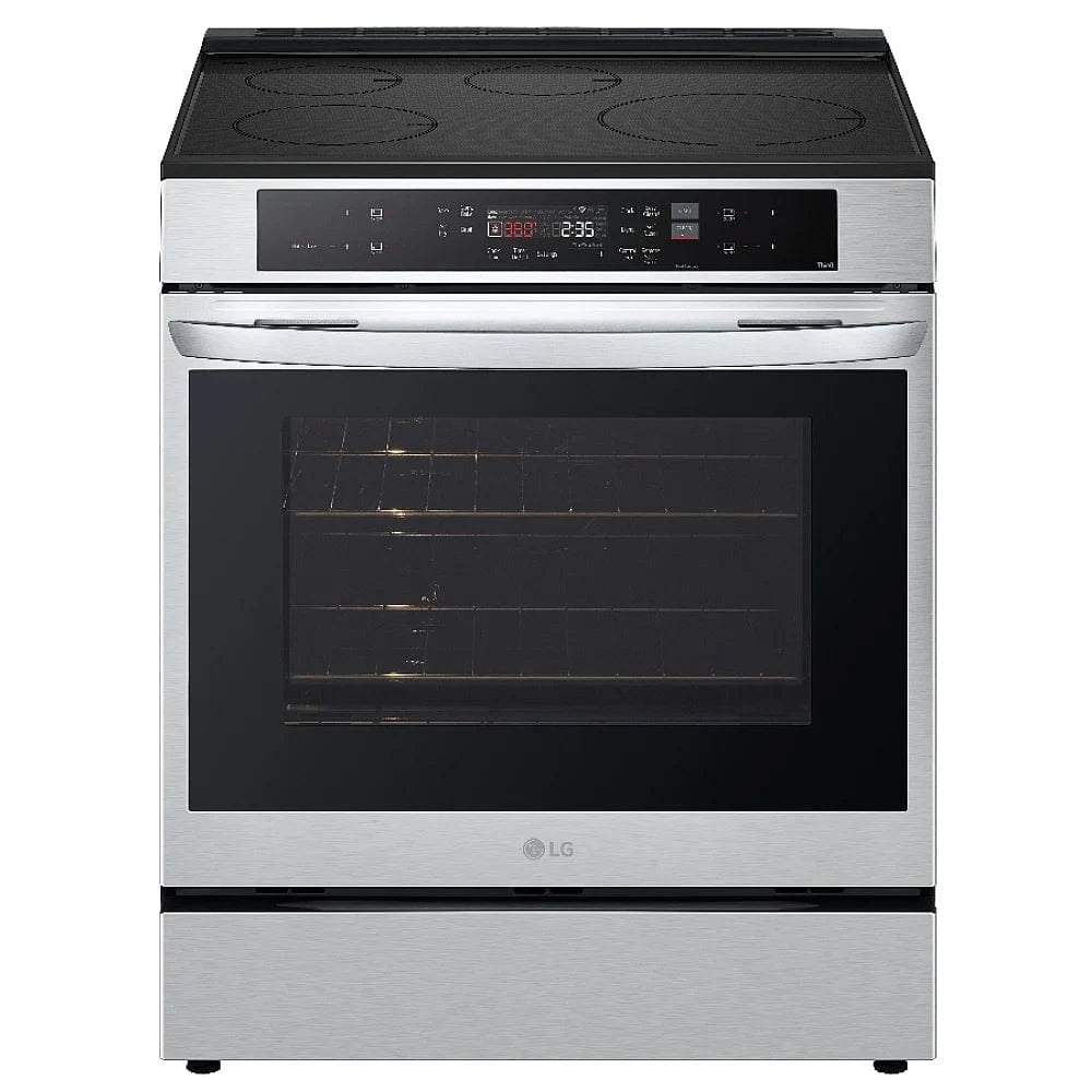 LG LSIL6332FE Induction Range, 6.3 cu. ft. Capacity, 30 inch Exterior Width, Convection, 4 Burners, Storage Drawer, Air Fry, Self Clean, Stainless Steel color, Easy Clean, Print Proof