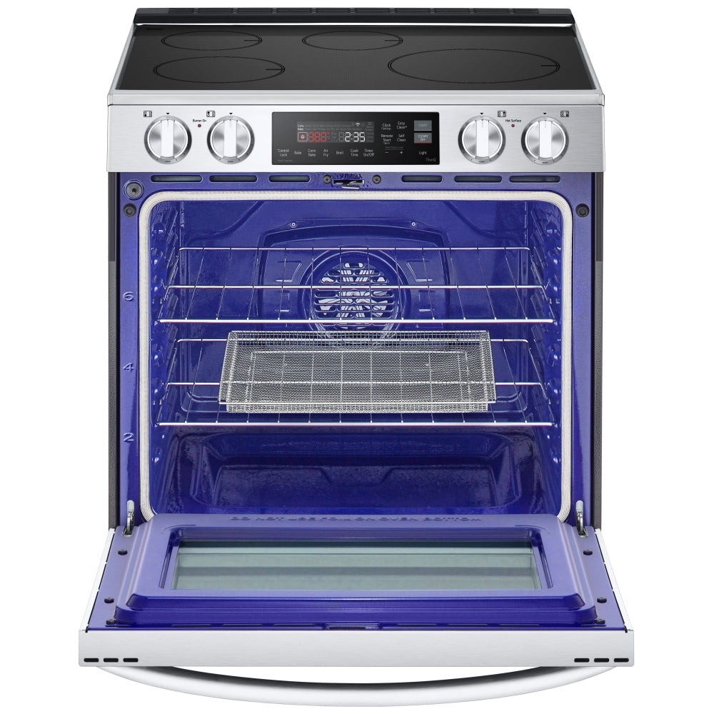 LG LSIL6334F  / LSIL6334X  Range, 30 inch Exterior Width, Induction, Self Clean, Convection, 4 Burners, Storage Drawer, Air Fry, 1 Ovens, Stainless Steel colour