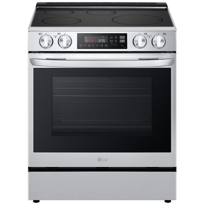 LG LSIL6334F  / LSIL6334X  Range, 30 inch Exterior Width, Induction, Self Clean, Convection, 4 Burners, Storage Drawer, Air Fry, 1 Ovens, Stainless Steel colour