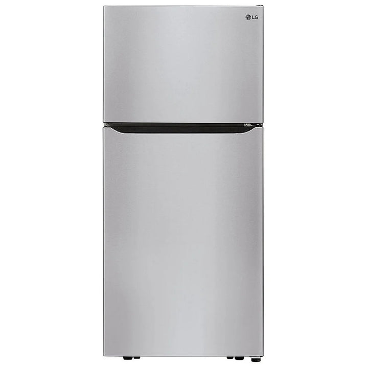 LG 30" 20.2 Cu. Ft. Top Freezer Refrigerator with LED Lighting (LTCS20020S) - Stainless Steel