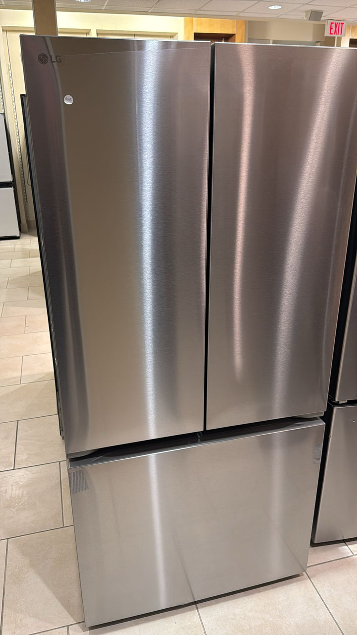 LG LF25S6200S Bottom Freezer French Door Refrigerator, 33 inch Width, 25.1 cu. ft. Capacity, Ice Dispenser (Freezer Located), ENERGY STAR Certified, Stainless Steel colour, SmartDiagnosis™, ThinQ® Technology