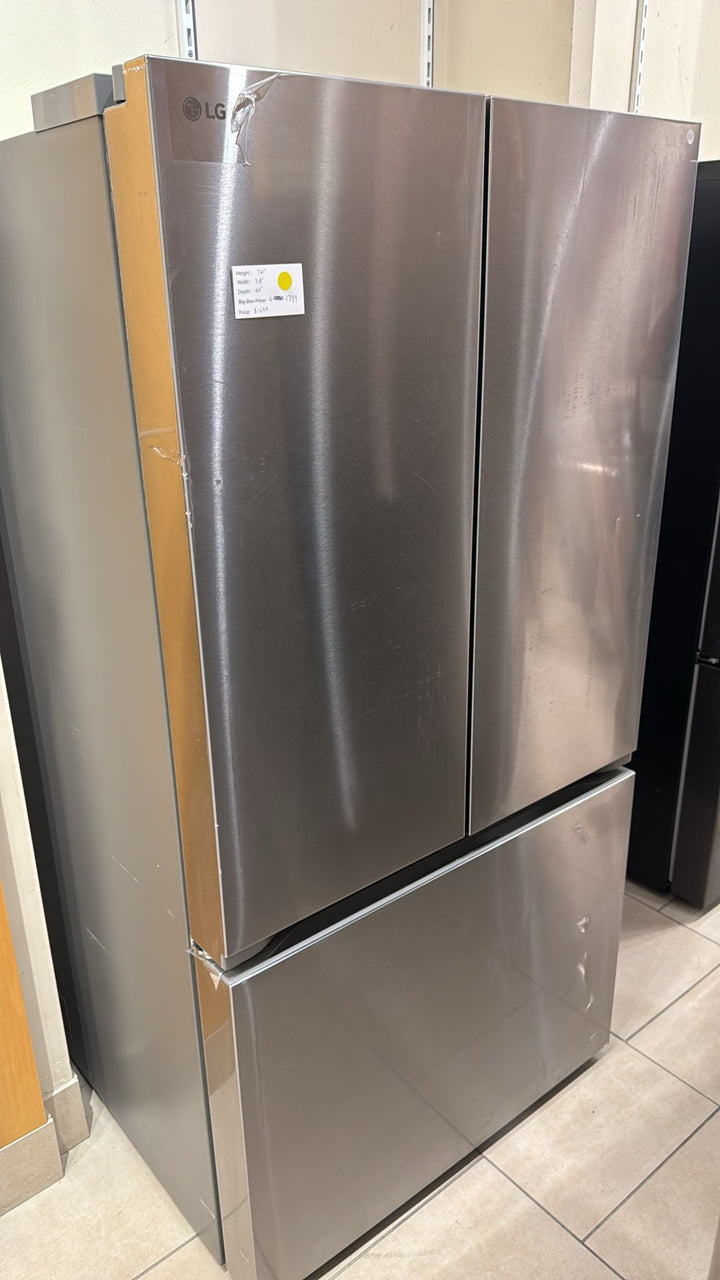 LG 36 in. 31.7 cu. ft. 3-Door French Door, Standard-Depth MAX Refrigerator LF32S6000S