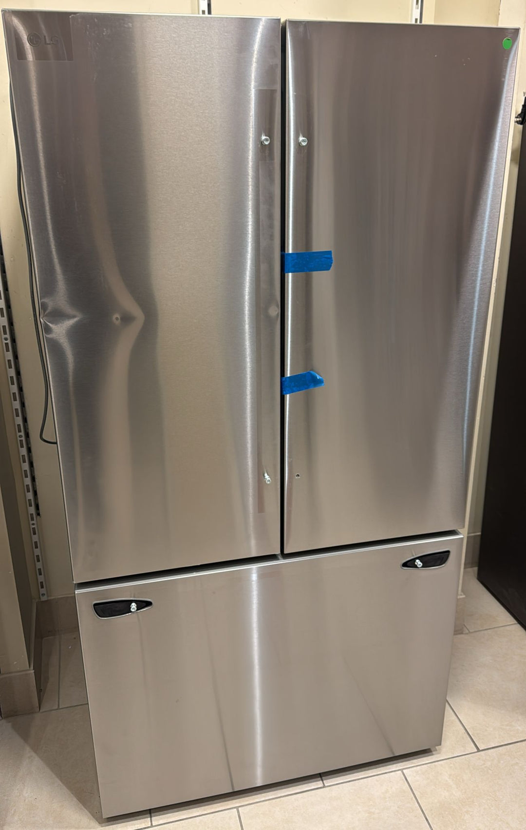 LG (LRFLC2706S) French Door Refrigerator, 36" Width, 27 cu. ft. Capacity, Stainless Steel